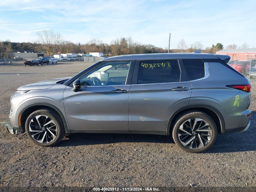 2022 Mitsubishi Outlander Black Edition 2Wd/Se 2.5 2Wd/Se Launch Edition 2Wd VIN: JA4J3UA86NZ024792 Lot: 40825913