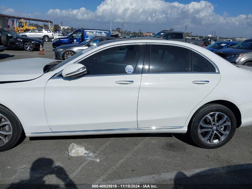 2017 Mercedes-Benz C 300 4Matic/Luxury 4Matic/Sport 4Matic VIN: 55SWF4KB8HU207682 Lot: 40825916