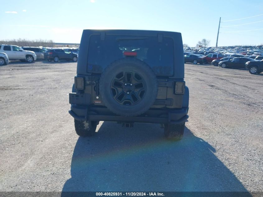 2016 Jeep Wrangler Unlimited Willys Wheeler VIN: 1C4BJWDG0GL257247 Lot: 40825931