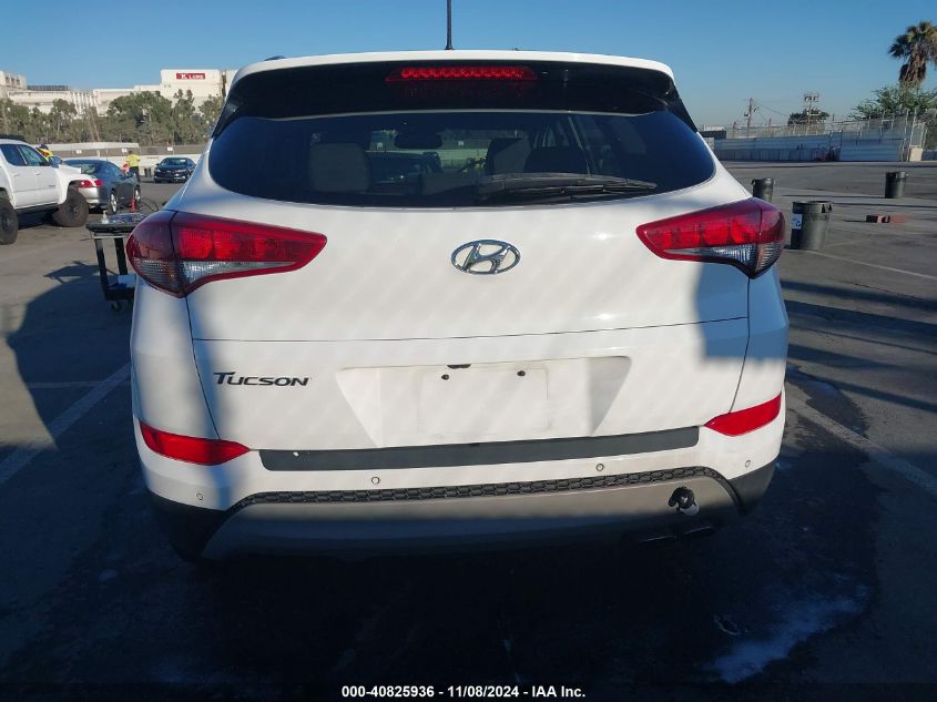 2017 Hyundai Tucson Value VIN: KM8J33A2XHU573193 Lot: 40825936