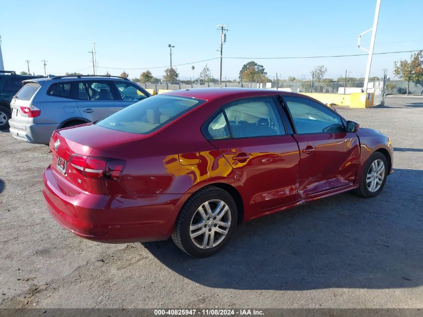 2018 Volkswagen Jetta 1.4T S VIN: 3VW2B7AJ8JM227497 Lot: 40825947