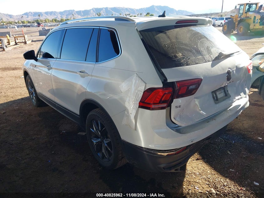 2022 VOLKSWAGEN TIGUAN 2.0L I-4 DI, DOHC, V(VIN: 3VV3B7AX9NM112586