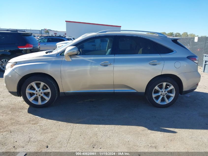 2011 Lexus Rx 350 VIN: 2T2ZK1BA8BC044720 Lot: 40825981