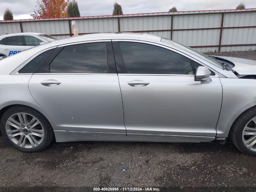 2014 Lincoln Mkz VIN: 3LN6L2J90ER827087 Lot: 40825995