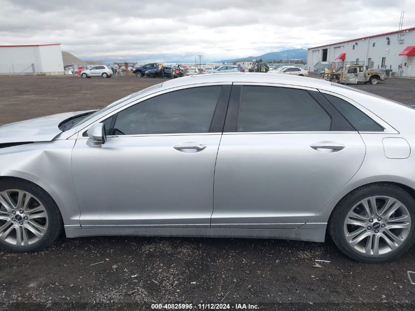 2014 Lincoln Mkz VIN: 3LN6L2J90ER827087 Lot: 40825995