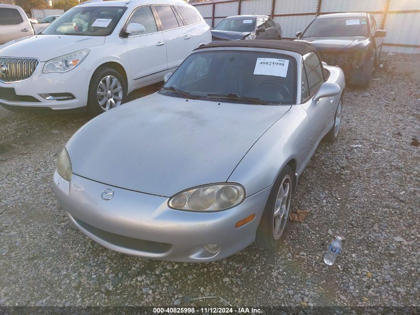 2002 Mazda Mx-5 Miata Cloth/Ls/Se VIN: JM1NB353220223115 Lot: 40825998