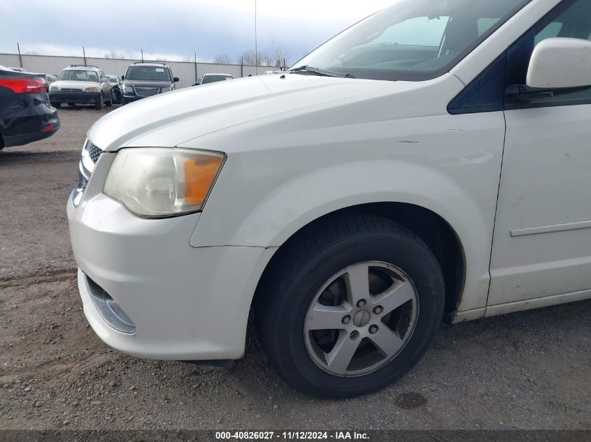 2013 Dodge Grand Caravan Sxt VIN: 2C4RDGCG1DR522984 Lot: 40826027