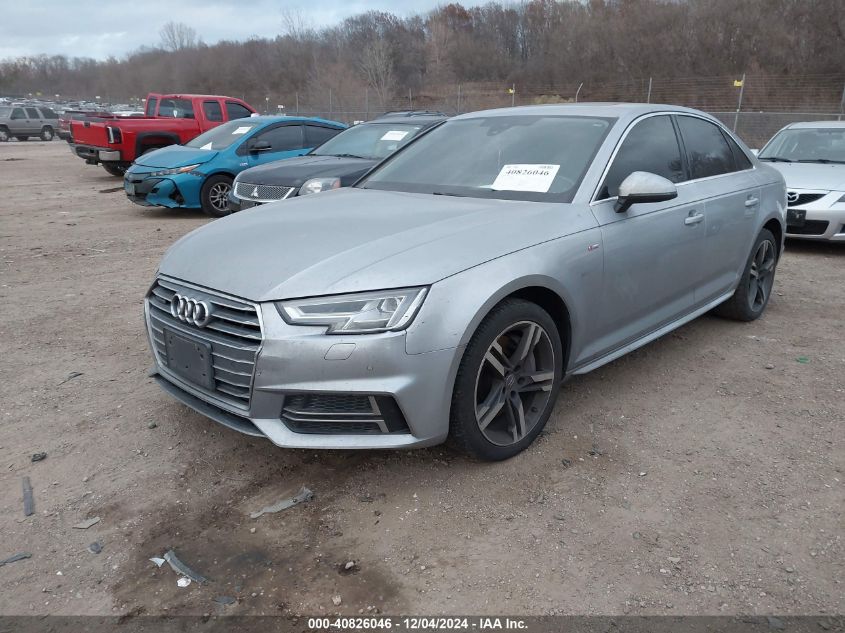 VIN WAUENAF45JA069167 2018 Audi A4, 2.0T Premium/2.... no.2