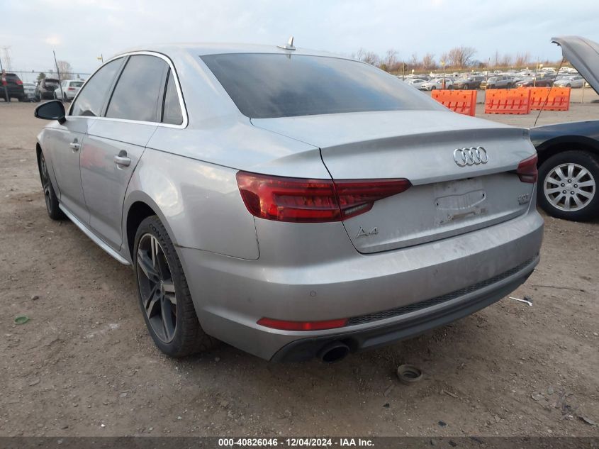 VIN WAUENAF45JA069167 2018 Audi A4, 2.0T Premium/2.... no.3