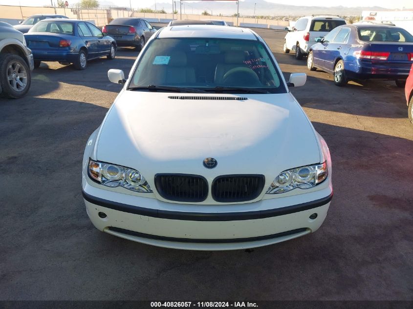 2004 BMW 325I VIN: WBAET37444NJ45412 Lot: 40826057