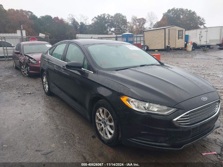 2017 FORD FUSION S - 3FA6P0G7XHR236097