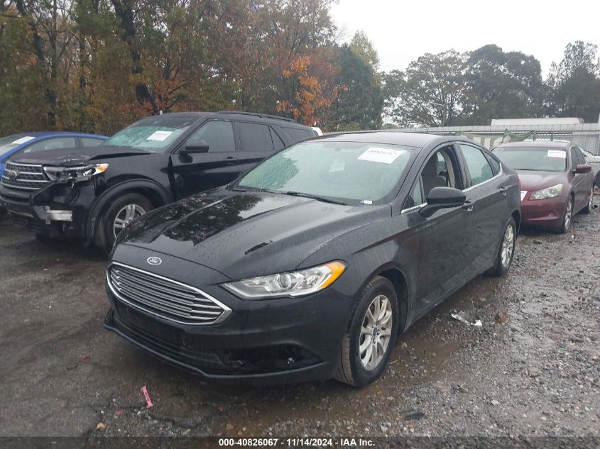 2017 FORD FUSION S - 3FA6P0G7XHR236097