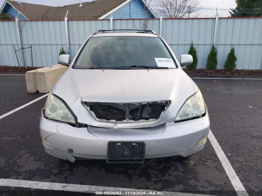 2006 Lexus Rx 330 VIN: JTJGA31U660062149 Lot: 40826082