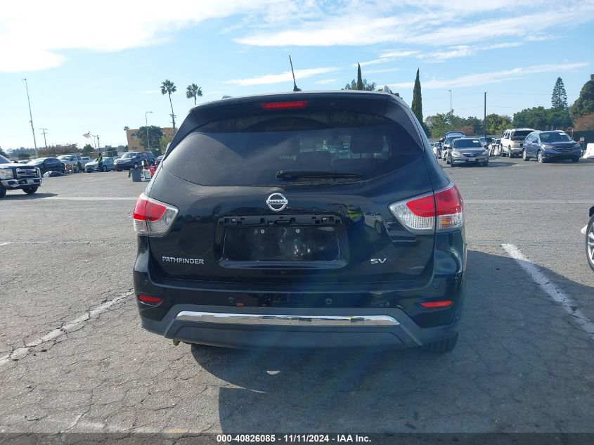 2013 Nissan Pathfinder Sv VIN: 5N1AR2MN7DC619559 Lot: 40826085