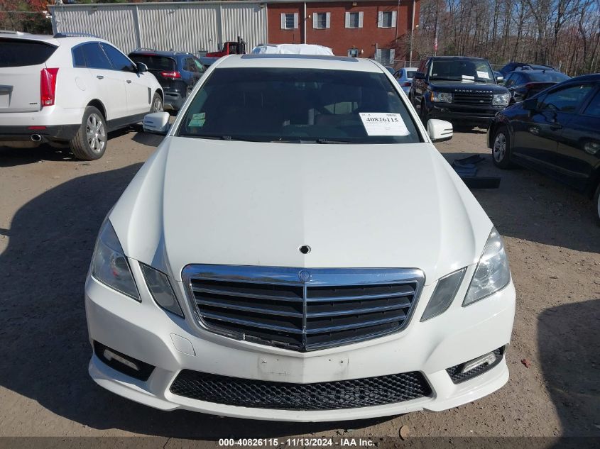 2011 Mercedes-Benz E 350 4Matic VIN: WDDHF8HB0BA489525 Lot: 40826115