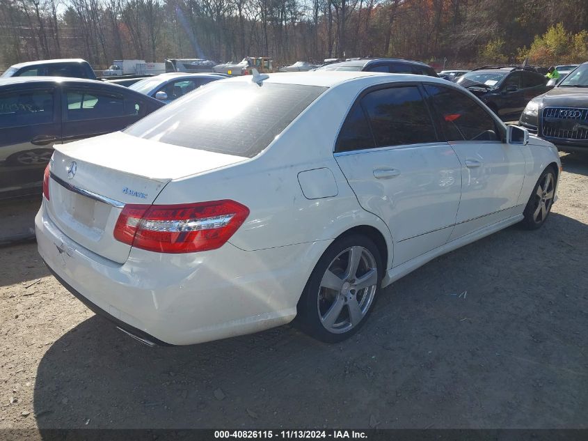 2011 Mercedes-Benz E 350 4Matic VIN: WDDHF8HB0BA489525 Lot: 40826115