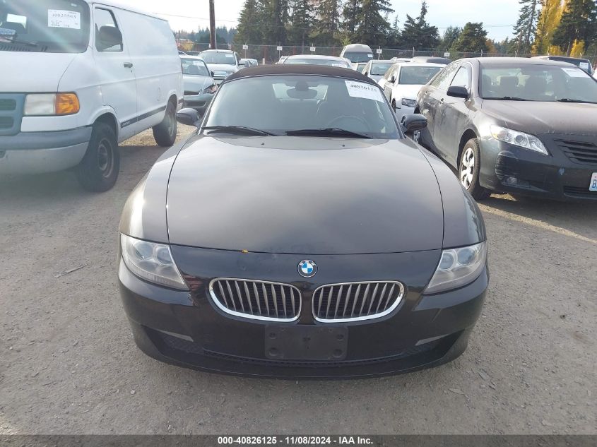 2008 BMW Z4 3.0Si VIN: 4USBU53518LX03998 Lot: 40826125