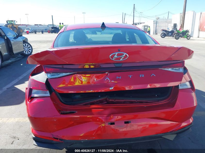 2021 Hyundai Elantra Se VIN: 5NPLL4AG7MH016289 Lot: 40826127