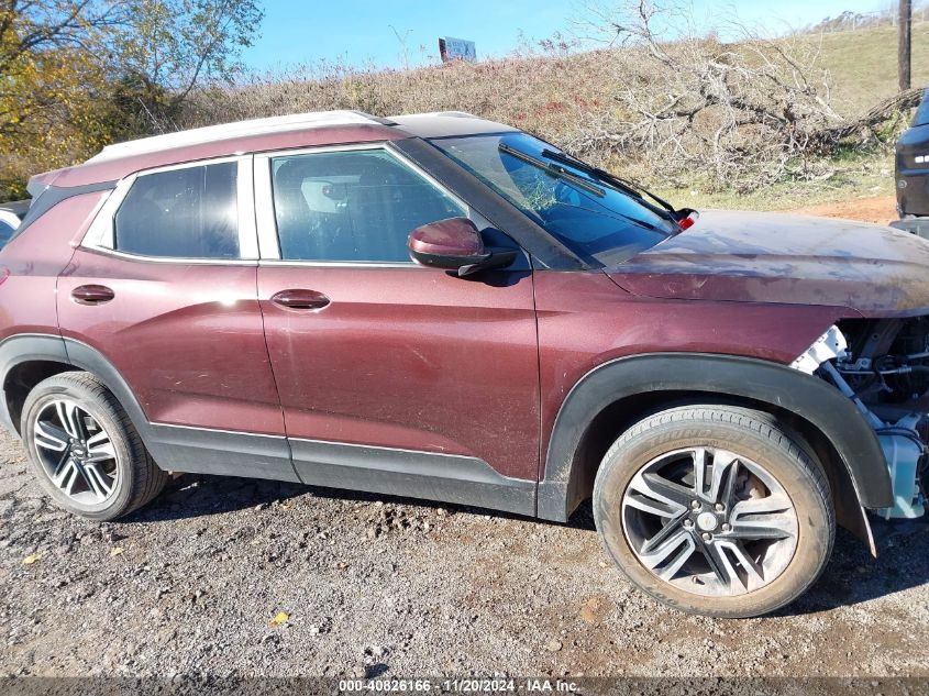 2023 Chevrolet Trailblazer Fwd Lt VIN: KL79MPS27PB107450 Lot: 40826166