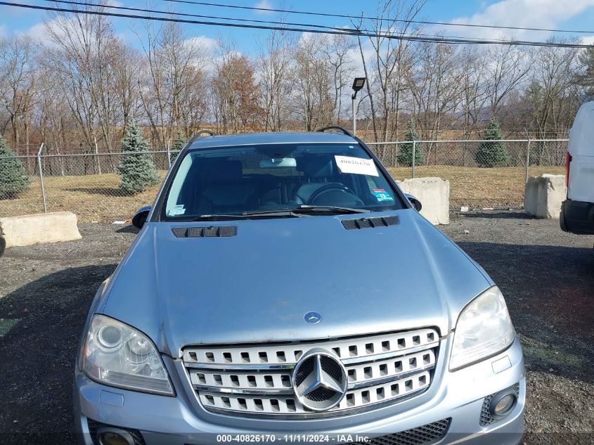 2006 Mercedes-Benz M-Class 5.0L VIN: 4JGBB75E16A047598 Lot: 40826170