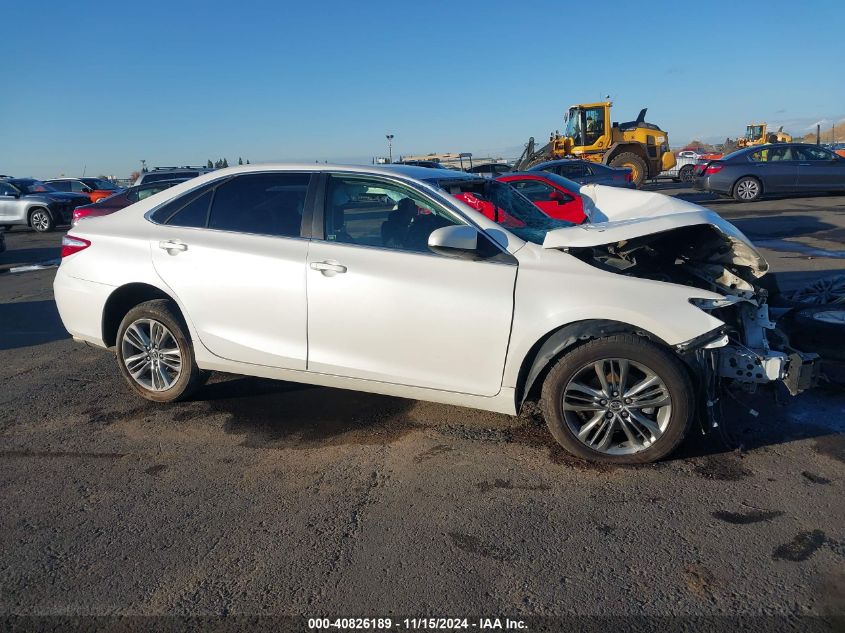 2016 Toyota Camry Se VIN: 4T1BF1FK2GU235844 Lot: 40826189