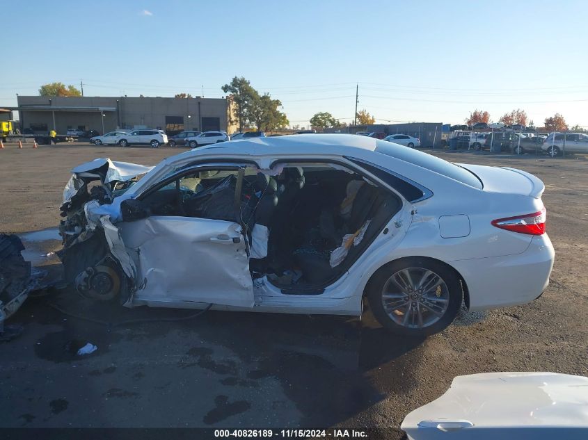 2016 Toyota Camry Se VIN: 4T1BF1FK2GU235844 Lot: 40826189