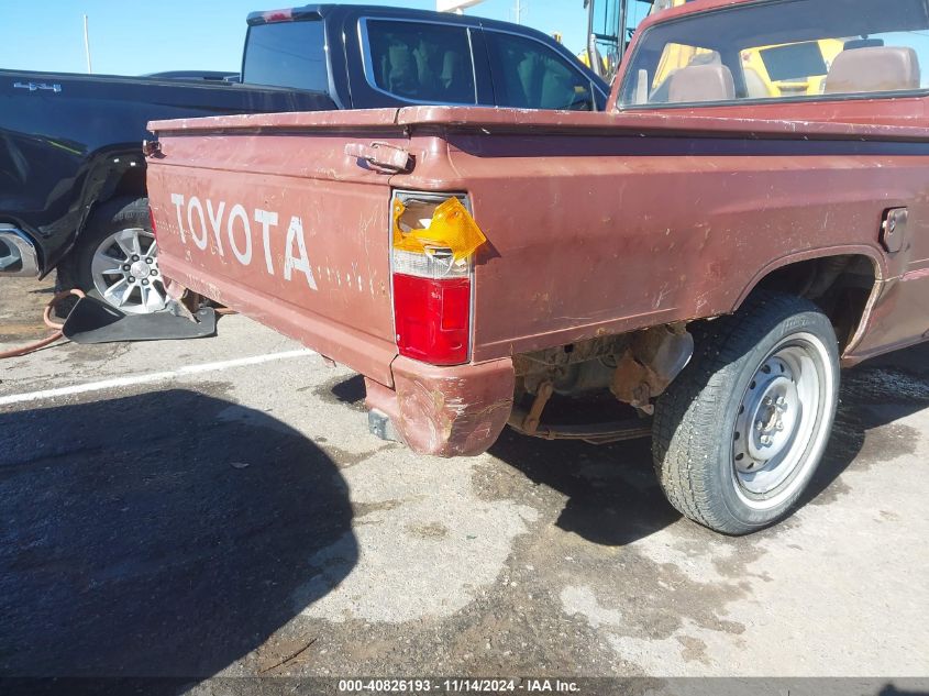 1985 Toyota Pickup 1/2 Ton Rn50 VIN: JT4RN50RXF0096815 Lot: 40826193