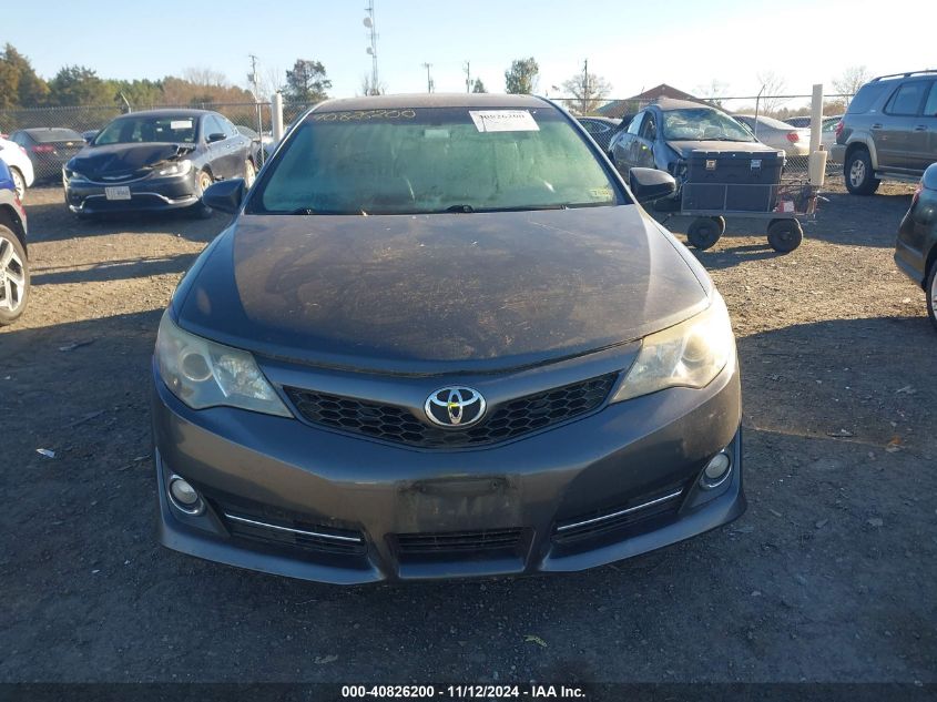 2012 Toyota Camry Se VIN: 4T1BF1FKXCU017323 Lot: 40826200