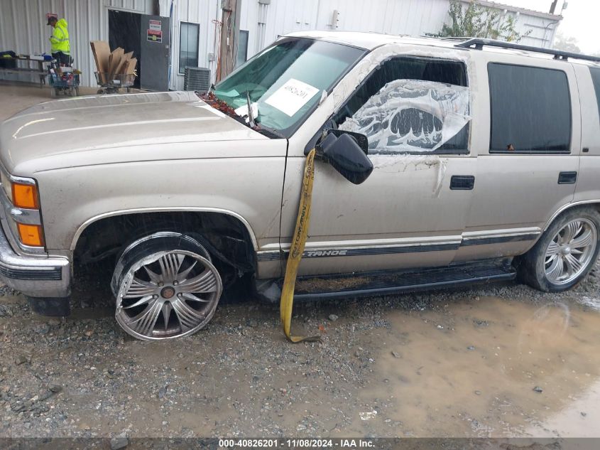 1999 Chevrolet Tahoe Lt VIN: 1GNEC13R9XR150344 Lot: 40826201