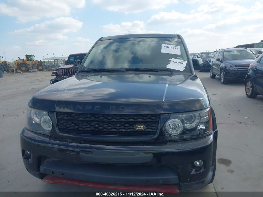 2013 Land Rover Range Rover Sport Supercharged VIN: SALSH2E40DA773522 Lot: 40826215