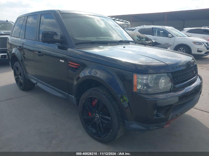 2013 Land Rover Range Rover Sport Supercharged VIN: SALSH2E40DA773522 Lot: 40826215