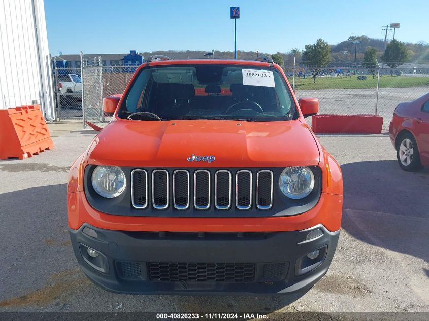 2015 Jeep Renegade Latitude VIN: ZACCJBBT8FPC29204 Lot: 40826233