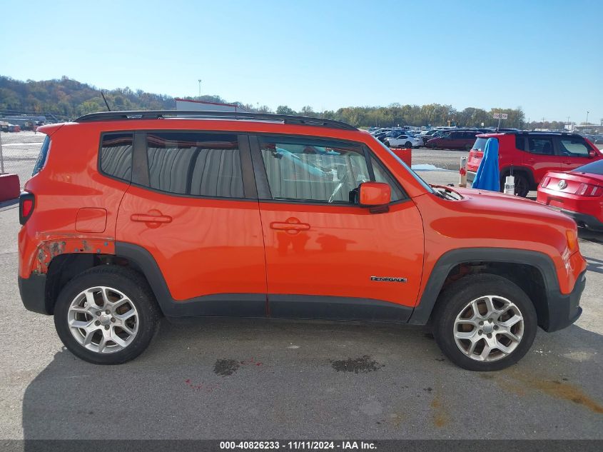 2015 Jeep Renegade Latitude VIN: ZACCJBBT8FPC29204 Lot: 40826233