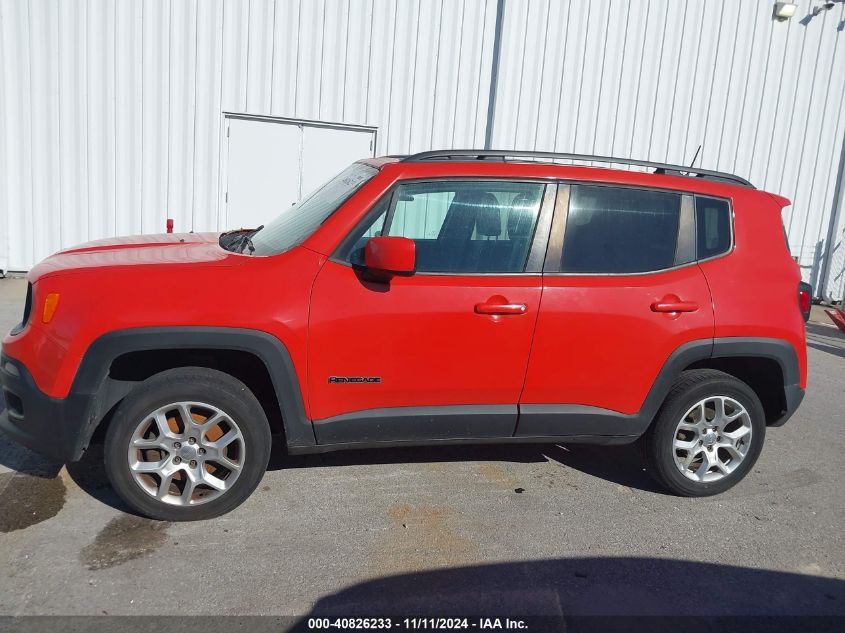 2015 Jeep Renegade Latitude VIN: ZACCJBBT8FPC29204 Lot: 40826233