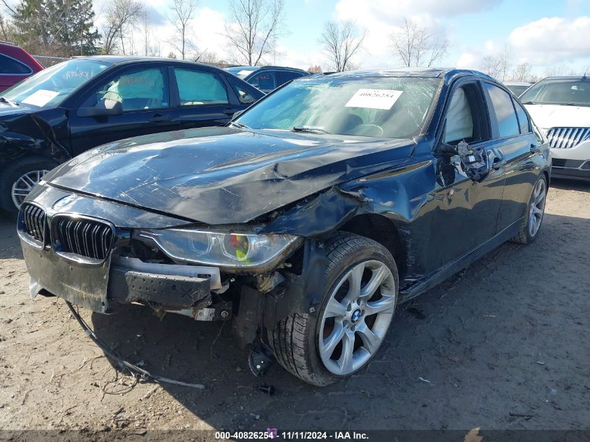 2014 BMW 320I xDrive VIN: WBA3C3C57EP662277 Lot: 40826254