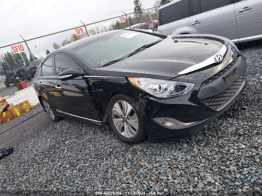 2013 Hyundai Sonata Hybrid Limited VIN: KMHEC4A44DA100104 Lot: 40826255