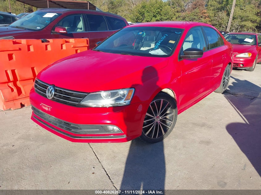 2016 VOLKSWAGEN JETTA 1.8T SPORT - 3VWB17AJ7GM400440