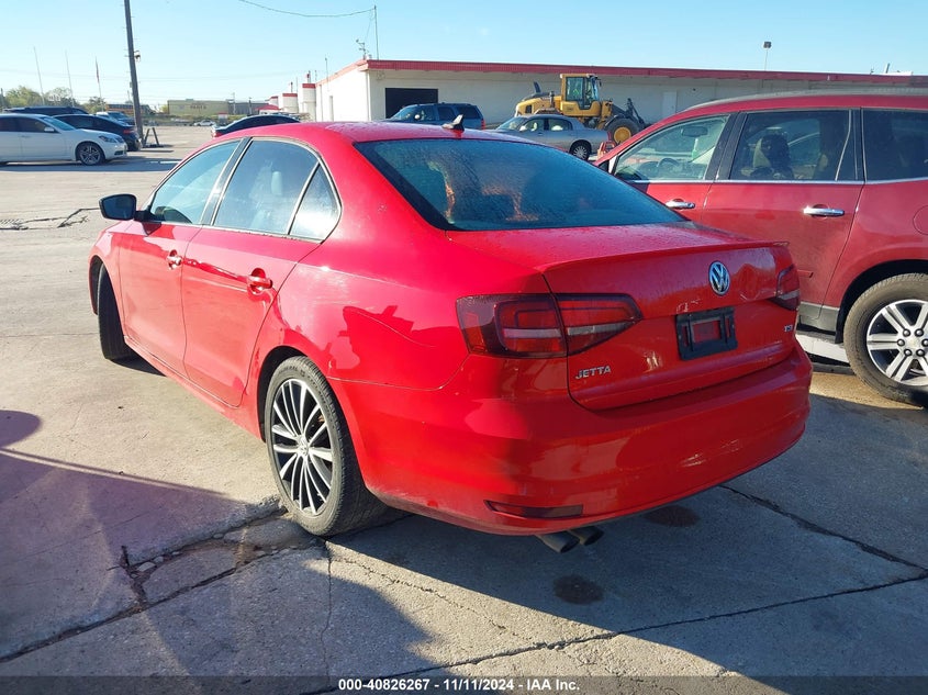 2016 VOLKSWAGEN JETTA 1.8T SPORT - 3VWB17AJ7GM400440