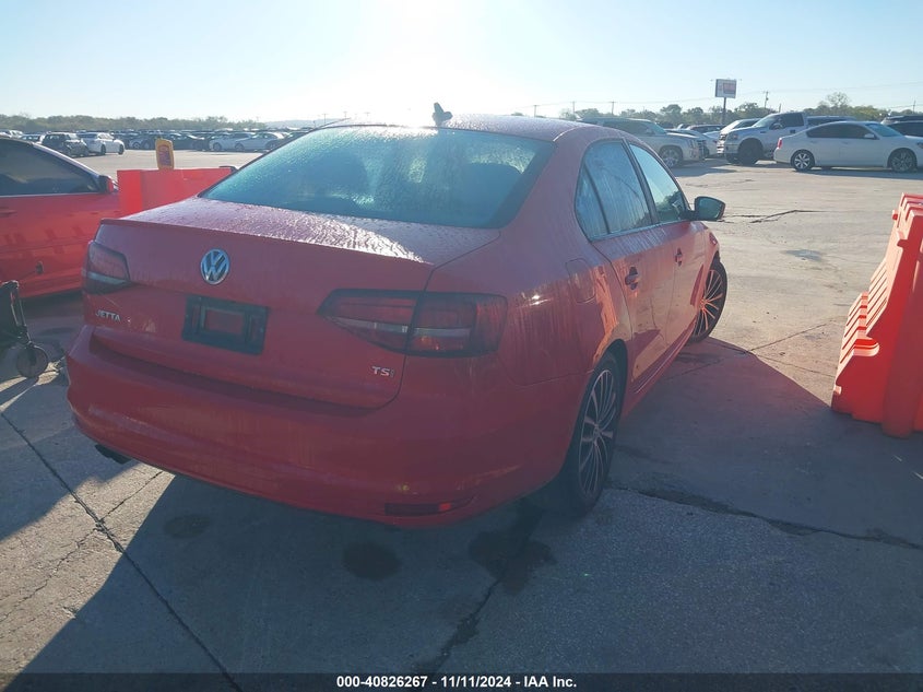 2016 VOLKSWAGEN JETTA 1.8T SPORT - 3VWB17AJ7GM400440