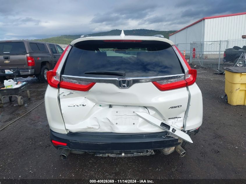 2017 Honda Cr-V Touring VIN: 5J6RW2H9XHL001729 Lot: 40826369