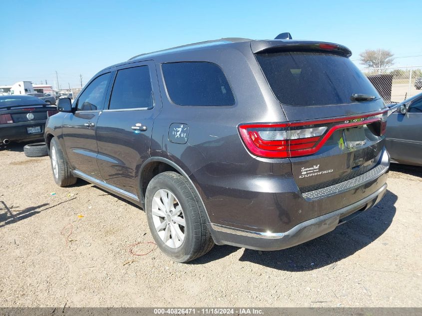 2014 Dodge Durango Sxt VIN: 1C4RDHAG6EC975386 Lot: 40826471