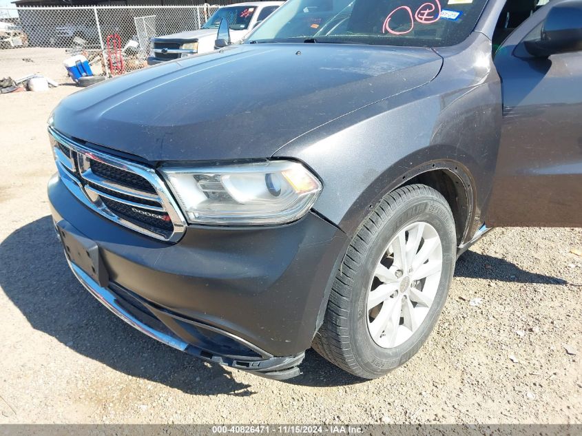 2014 Dodge Durango Sxt VIN: 1C4RDHAG6EC975386 Lot: 40826471