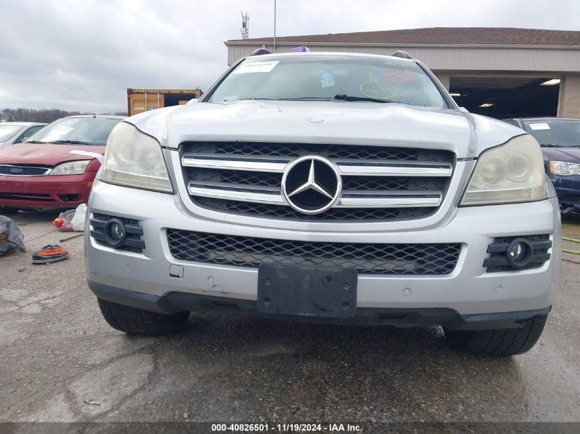 2007 Mercedes-Benz Gl 450 4Matic VIN: 4JGBF71E37A145365 Lot: 40826501