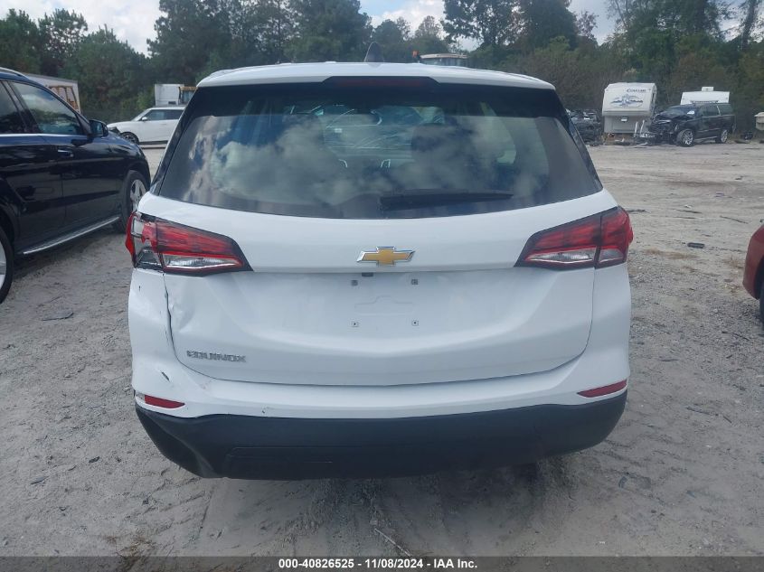 2022 Chevrolet Equinox Fwd Ls VIN: 2GNAXHEV2N6119371 Lot: 40826525