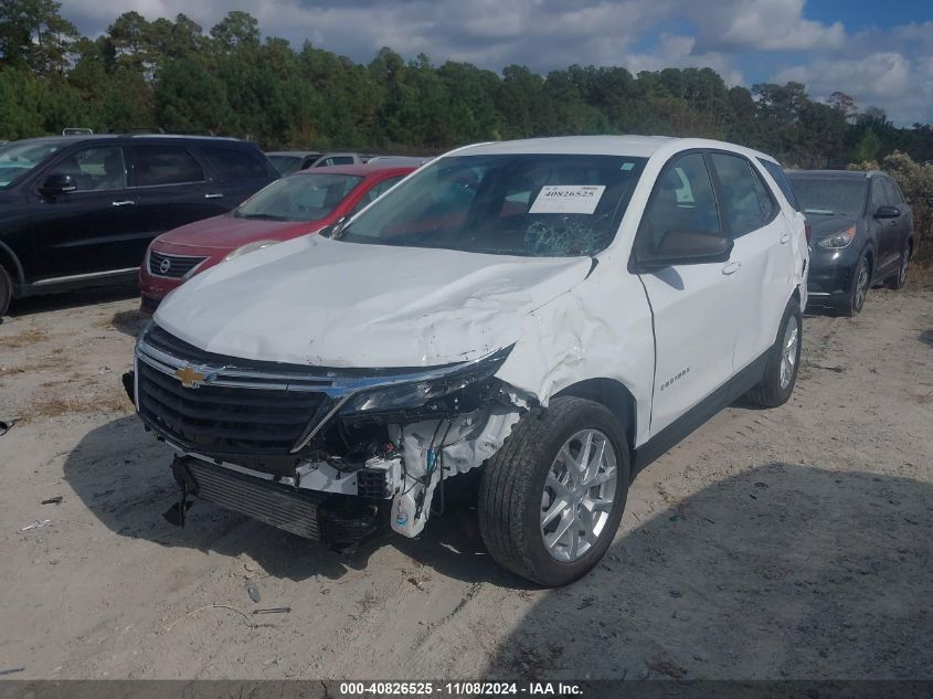 2022 Chevrolet Equinox Fwd Ls VIN: 2GNAXHEV2N6119371 Lot: 40826525