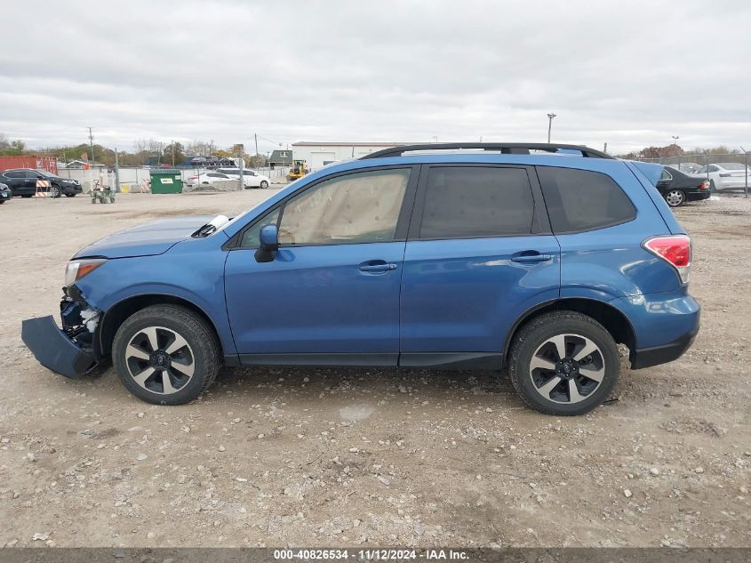 2018 Subaru Forester 2.5I Premium VIN: JF2SJAEC1JH429408 Lot: 40826534