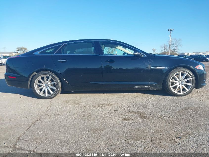 2013 Jaguar Xj Xjl Portfolio VIN: SAJWJ2GD0D8V45605 Lot: 40826549