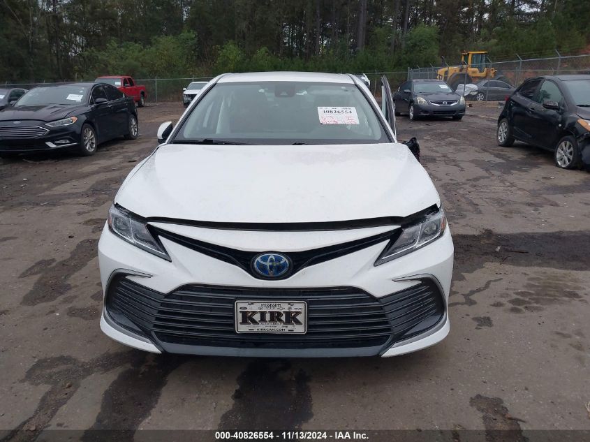 2023 Toyota Camry Le Hybrid VIN: 4T1C31AK8PU053554 Lot: 40826554