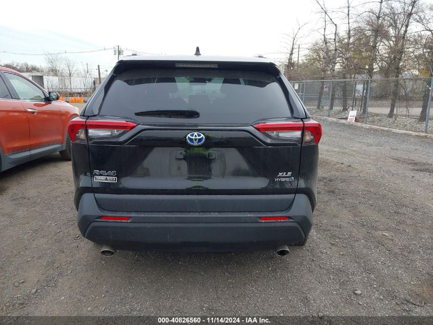 VIN 4T3RWRFV5NU070013 2022 TOYOTA RAV4 HYBRID XLE