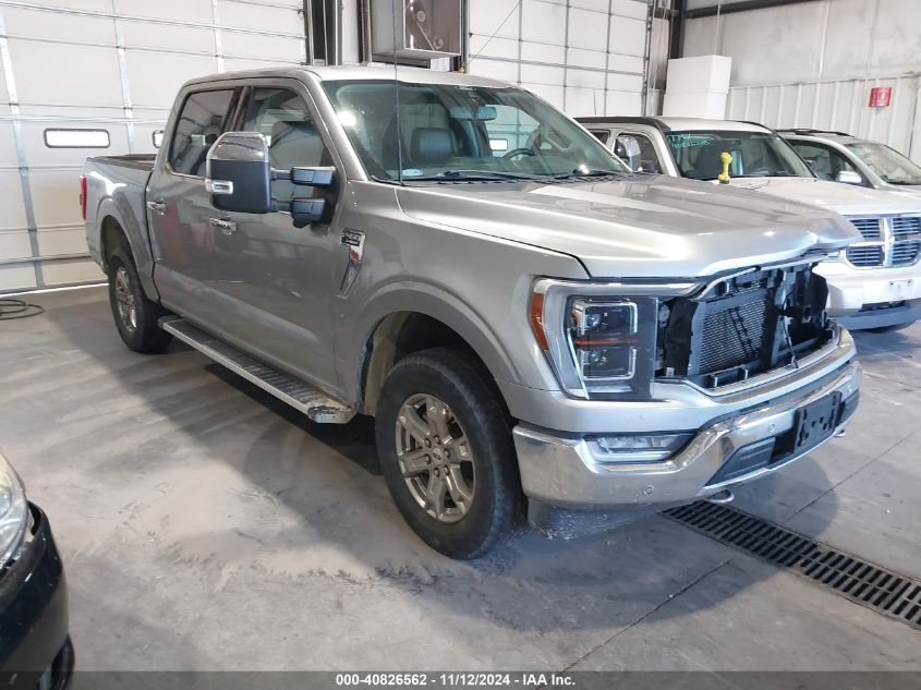 2022 FORD F-150 LARIAT - 1FTEW1EP7NKD69627